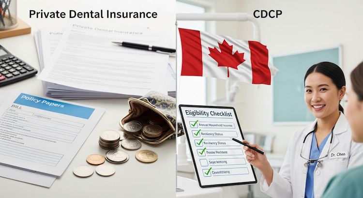 CDCP vs. private dental insurance explained for Peterborough patients